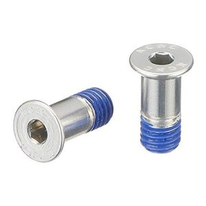 KCNC 自転車 軽量 プーリー ディレーラーパーツ ジョッキーホイールボルト シルバー 15.5MM 304300
