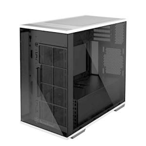 SilverStone Lucidシリーズ 強化ガラス製PCケース SST-LD01 26001 ブラック