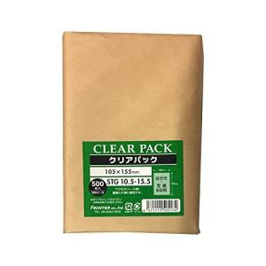 カクケイ OPP袋 クリアパック テープ無し 30ミクロン500枚 105×155mm