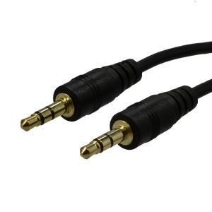 アクロス ステレオミニプラブーステレオミニプラブ1.5m ブラック  AVZ-SMM15BK/FFP