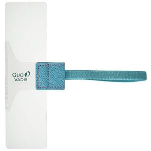 クオバディス ダイアリーバンド&ペンホルダー 8.8x17cm用 ターコイズブルー qvband8817tb