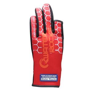 Water Rocks グローブ ネオプレーングローブ2218 2CUT WRGLF2218-06 レッド L