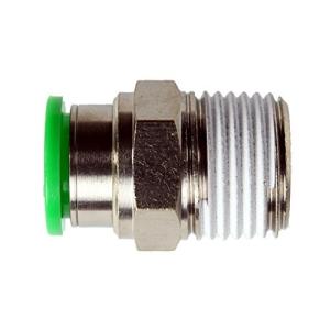 新潟精機 BeHAUS チューブ用ワンタッチ継手 ストレート チューブ外径:12mm PC12-04
