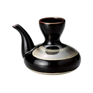 美濃焼 徳利 業務用 日本製 13.5×12cm 620cc 天目白刷毛燗瓶3号 36429314