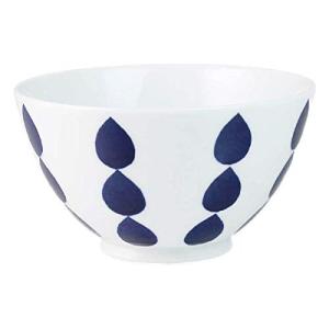 ランチャン 飯碗 ライスボウル  マルチ しずく N922834 11.6×6.5cm 波佐見焼 日本製