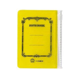 エムプラン ツバメノート スライドジップケース カードサイズ イエロー 2冊 010125-03