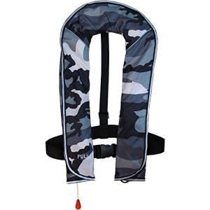 EMZ-JAPAN(エムズジャパン) ライフジャケット ライフジャケット 自動膨張式 インフレータブル ベストタイプ 男