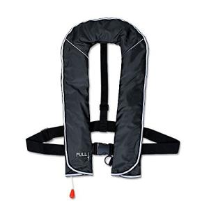 EMZ-JAPAN ライフジャケット ライフジャケット 自動膨張式 インフレータブル ベストタイプ 男