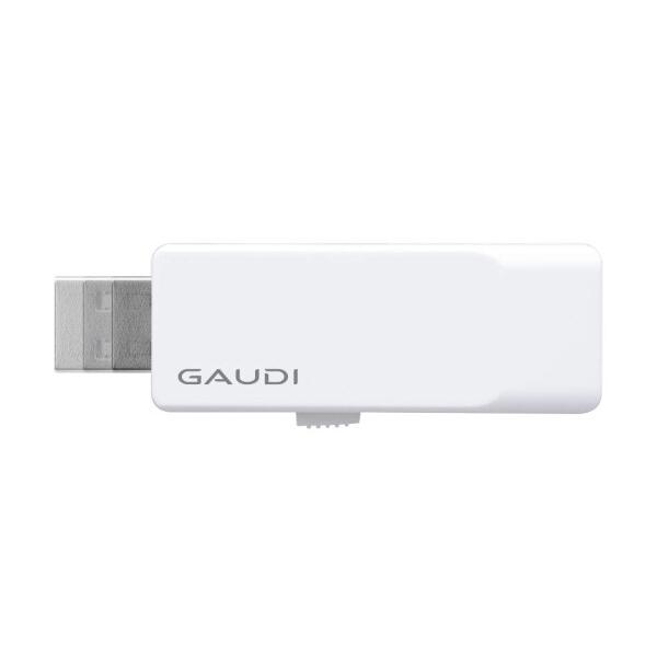 GAUDI USBメモリ 16GB シンプルコンパクトデザイン USB3.0 スライド式 GUD3A...