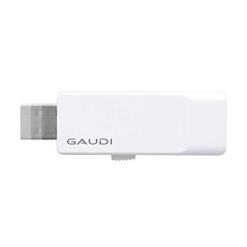 GAUDI USBメモリ 64GB シンプルコンパクトデザイン USB3.0 スライド式 GUD3A...