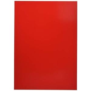 マルテン カラー工作用紙 450*320mm A3 50枚 611 あか