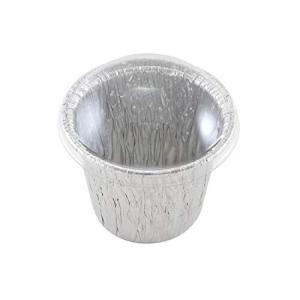 大黒工業 アルミ容器 使い捨て ケーキ型 丸型 直径約7.2cm No.3405-P 10枚入 透明フタ付き シルバー