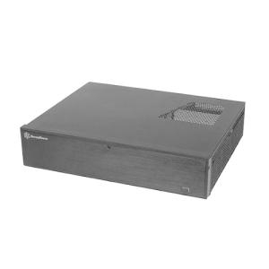 SilverStone  Milo シリーズ フロントドア カギ付 横置き スリム型 HTPC ケース SST-ML04B-C