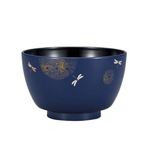 宮本産業 お椀 とんぼ 汁椀 紺 約420ml