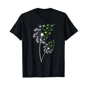 Christmas Tree Dandelion Flower Floral Cool X-Mas Gifts Tシャツ