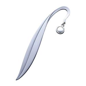 Noritake ノリタケ ブックマーカー ボーンチャイナ製チャーム付き 全長約13cm ブックマーカー 1個 シルバー ステ