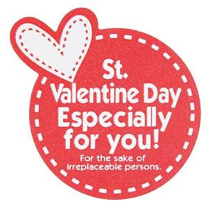 ギフトシール バレンタインデイ ステッチ  SV-19S