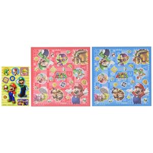 ショウワグリム 折り紙 スーパーマリオ シールつき 10個 23-5599