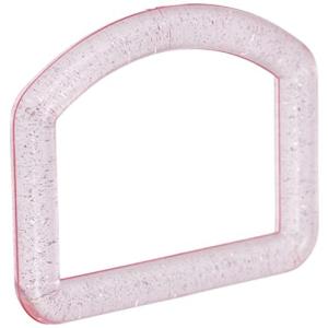 清原(KIYOHARA) サンコッコーシリーズ 手芸用品 ラメDカン 2個入 幅25mm ピンク ポリカーボネイト SUN57-304