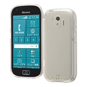 レイ アウト らくらくスマートフォン me F-03K ケース ハイブリッド/クリア RT-KFK3CC2/CM