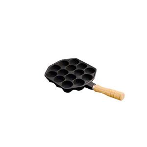 キャッスルエンタープライズ 池永鉄工 鉄と暮らす おやつグルメ まんまるプレート 木柄14穴 IH対応 ギフトラ