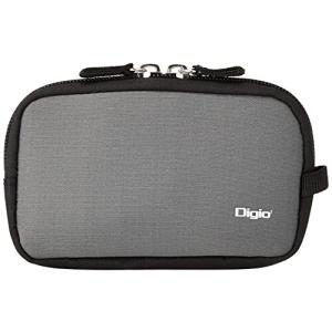 NAKABAYASHI Digio2 デジタルカメラケース 伸縮素材 Lサイズ グレー Z0304