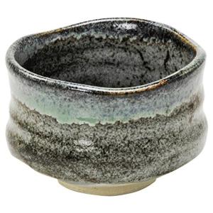 林金之助商店 美濃焼 抹茶碗 沓形 茶碗 青均窯 日本製 136086