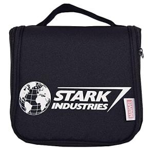 MORIPiLO モリシタ アイアンマン トイレタリーバッグ 吊り下げ式 トラベルポーチ グレー 幅20×奥行18×高さ7cm