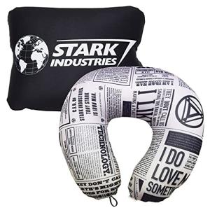 MORIPiLO アイアンマン変身 ネックピロー/スタークインダストリーズ マーベル 幅28×奥行28