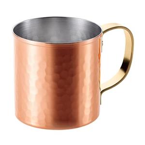 キャッスルエンタープライズ アサヒ こだわりの極み 銅カップ 純銅 ストレート マグ 360ml ギフトパッケージ仕
