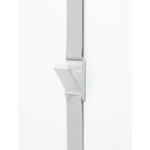 ライクイット  クローゼット 玄関 ドア裏活用 収納 ドアフック  幅4x奥4x高~240cm ホワイト 日