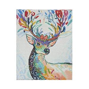 東京交易 ダイヤモンドフィックス鹿の夢 Lサイズ 約50cm×40cm 10-3312L