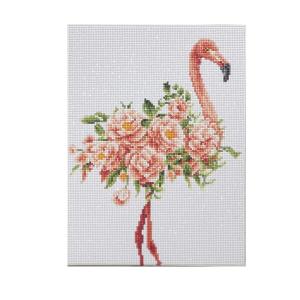 東京交易 ダイヤモンドフィックスフラワーフラミンゴ Sサイズ 約40cm×30cm 10-3314