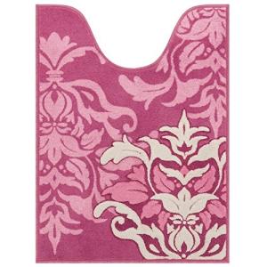 センコー DECORMUSEE サミーラ ロング トイレマット ワイン 約80×60cm 抗菌 防臭 日本製 30319