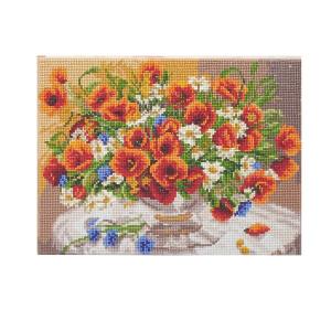 東京交易 ダイヤモンドフィックスケシの花 Sサイズ 約40cm×30cm 10-3301