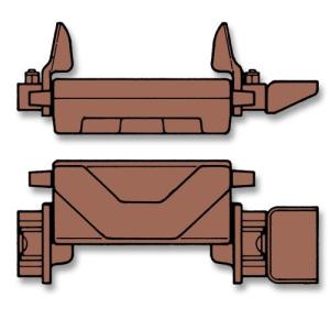 モデルカステン 1/35 M4シャーマン戦車用履帯 T48型 可動式