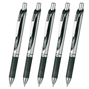 ぺんてる ゲルインキボールペン エナージェル 1.0mm 黒 5本 XBL80-A