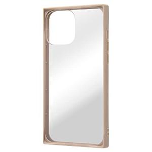 レイ・アウト 2021 iPhone 13 Pro Max 耐衝撃ハイブリッド Pufful スクエア/ベージュ ケース / カバー