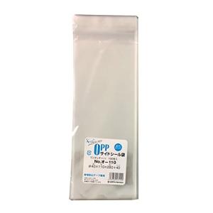 カクケイ OPP袋 クリアパック テープ付 40ミクロン 100枚 110×280mm