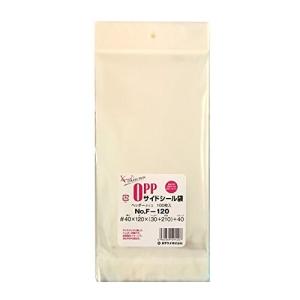 カクケイ OPP袋 クリアパック テープ付 40ミクロン 100枚 120×210mm