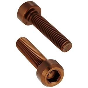 DURA-BOLT キャップボルト M5x20mm アルミ チタンブラウン 2本 DB5020TB