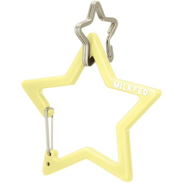 (ミルクフェド) キーチェーン NEO STAR CARABINER 103211054028 ライ...