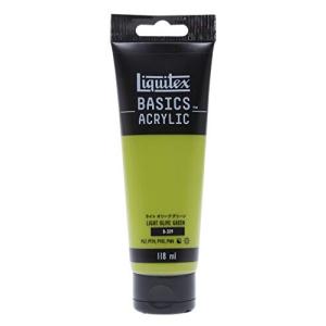 リキテックス アクリル絵具 リキテックス ベーシックス ライトオリーブグリーン B-209 118ml