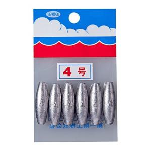 第一精工 おもり パックオモリ長型 3号 釣り シルバー