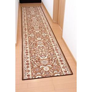 ワタナベ工業 廊下敷 カーペット ソフィア ベージュ 約幅67×長さ440cm SFB-6744