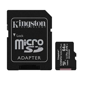 キングストン microSD 64GB x3枚 UHS-I U1 V10 A1 Nintendo Switch動作確認済 Canvas Select Plus SDCS2/64GB-3P1A
