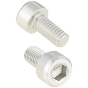 DURA-BOLT(デュラボルト) キャップボルト M5x10mm アルミ シルバー 2本 DB5010S