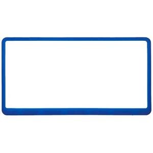 ブレイス シリコンナンバーフレーム ブルー BX-434