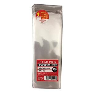 カクケイ OPP袋 クリアパック テープ付 30ミクロン 1000枚 60×160mm