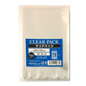 カクケイ OPP袋 クリアパック テープ無し 30ミクロン 1000枚 100×150mm